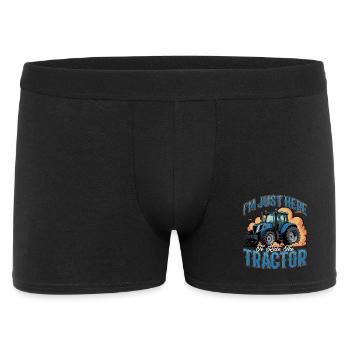 Tracteur Enfants Ferme Mode de vie - Boxer Homme - noir - Devant