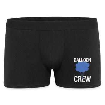 Balloon Crew Pilot Ballooning Hot Air Balloon - Men's Boxer Shorts - black - Front