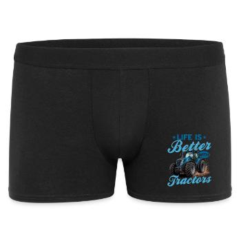 Tracteur Enfants Ferme Mode de vie - Boxer Homme - noir - Devant