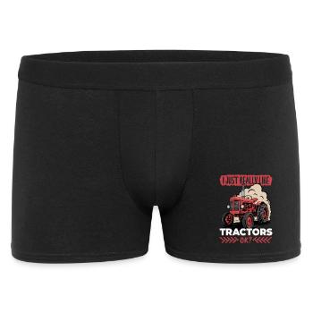 Tracteur Enfants Ferme Mode de vie - Boxer Homme - noir - Devant