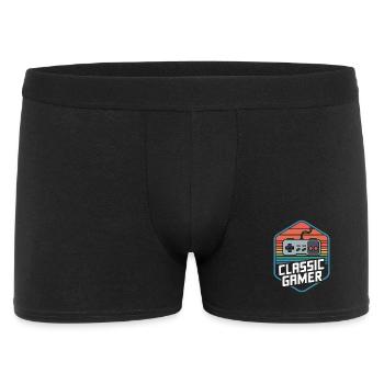 Manette rétro Classic Gamer Nostalgia - Boxer Homme - noir - Devant