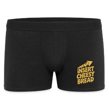 Fromage Bâtonnet de fromage Toast au fromage - Boxer Homme - noir - Devant
