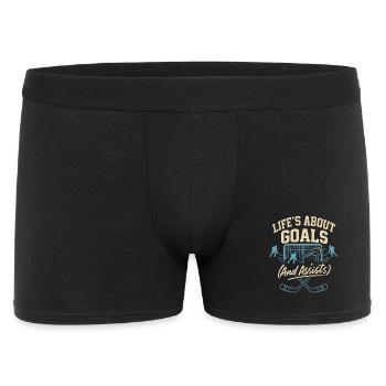 Je ne suis pas ici pour parler - Boxer Homme - noir - Devant