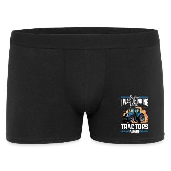 Tracteur Enfants Ferme Mode de vie - Boxer Homme - noir - Devant