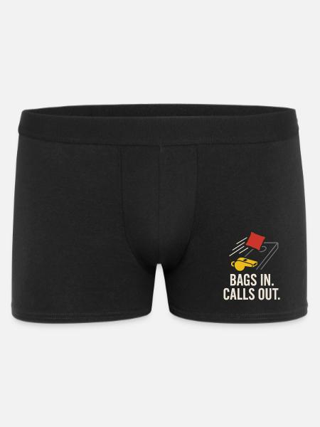 Cornhole Refere Officiel Dommer - Boxer Shorts til mænd - sort