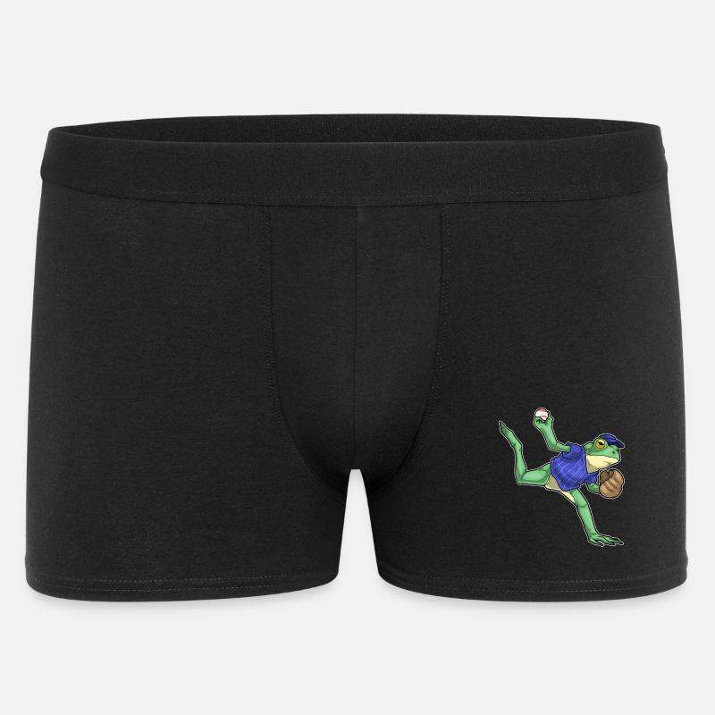 Frog Baseball Gant de baseball - Boxer Homme - noir