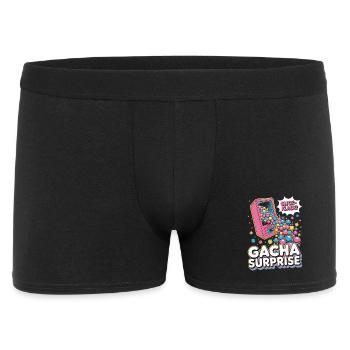 Gacha Surprise Pop Culture Esthétique Japonaise - Boxer Homme - noir - Devant