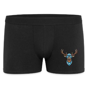 Alpen Hirsch Servus Hirschgeantler Tracht Oktober - Boxer Homme - noir - Devant