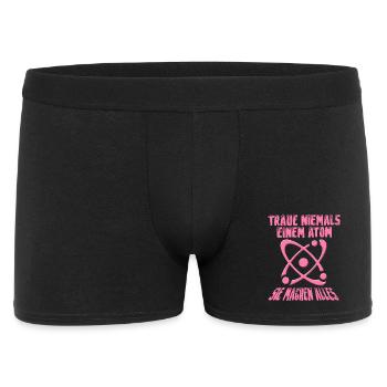 Physique Physicien Professeur de sciences Drôle de dicton - Boxer Homme - noir - Devant