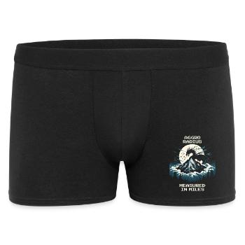 Rayon d’aggro | Dragon Rétro Pixel Art - Boxer Homme - noir - Devant
