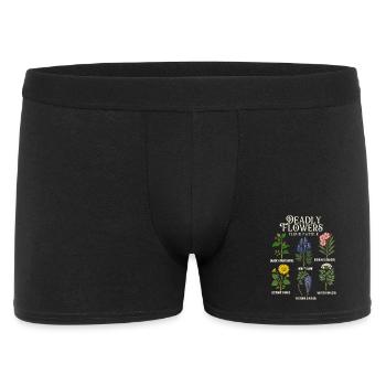 Collection Fleurs mortelles — Halloween empoisonné - Boxer Homme - noir - Devant