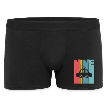 9th Birthday Police - Men's Boxer Shorts - black - Front