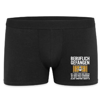 Bureau et collègues de travail Travailleurs Travail amusant - Boxer Homme - noir - Devant