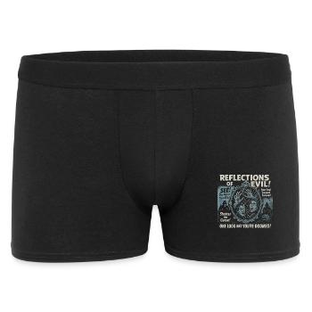 Reflets Du Mal Miroir Affiche De Film Halloween - Boxer Homme - noir - Devant