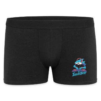 DJ SharkDrop Hai DJ EDM Rave Festival Basse - Boxer Homme - noir - Devant
