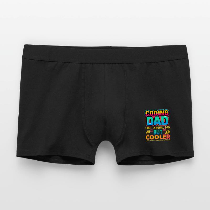 Coding Dad Cooler, Programmer  Men's Boxer Shorts