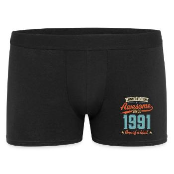 Awesome Since 1991 - Men's Boxer Shorts - black - Front