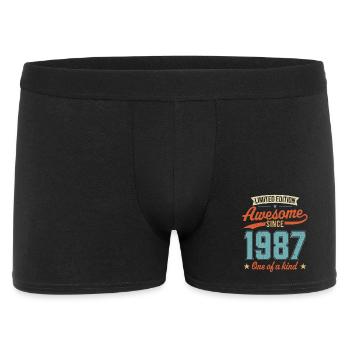 Awesome Since 1987 - Men's Boxer Shorts - black - Front