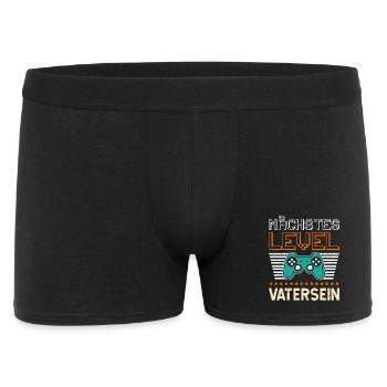 Gamer Dad NEXT LEVEL DAD Fun - Boxer Homme - noir - Devant
