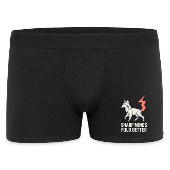 Origami Club Gift Simplicity To A - Men's Boxer Shorts - black - Front