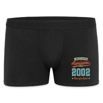 Awesome Since 2002 - Men's Boxer Shorts - black - Front