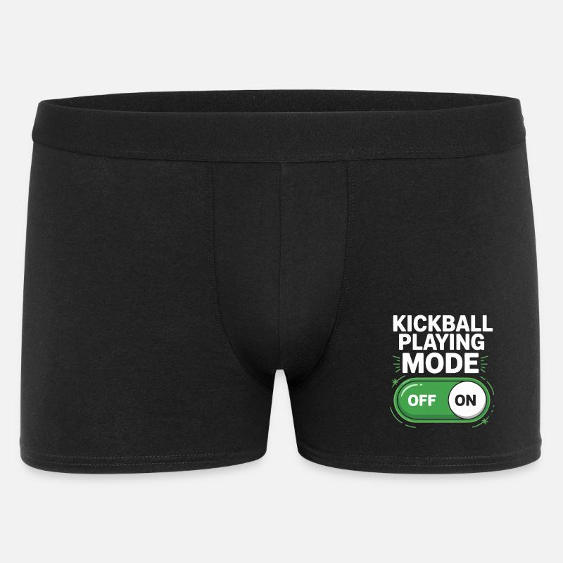 Mode de jeu Kickball activé désactivé - Boxer Homme - noir