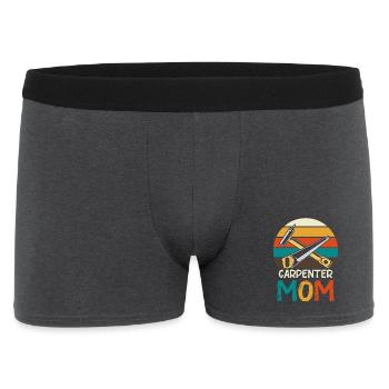 Carpenter Mother Retro Tool - Men's Boxer Shorts - charcoal grey - Front