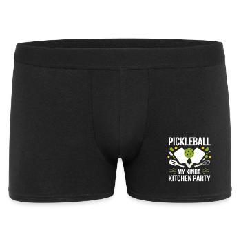 Pickleball My Kinda Kitchen Party - Men's Boxer Shorts - black - Front