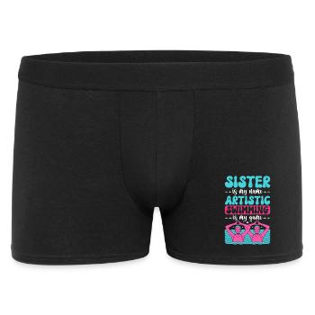 Natation synchronisée Natation artistique Sports nautiques - Boxer Homme - noir - Devant
