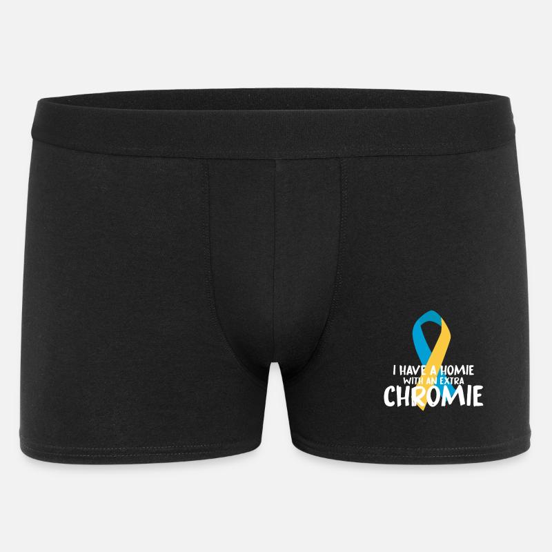 Conception du ruban Chromie - Boxer Homme - noir