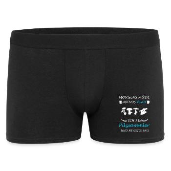 Mushroom pickers Mushroom pickers Mushroom pickers Mushrooms - Men's Boxer Shorts - black - Front