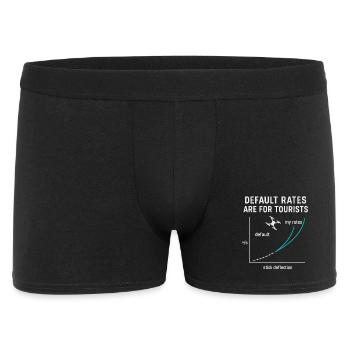 Default Rates Are For Tourists Drone Lovers - Men's Boxer Shorts - black - Front
