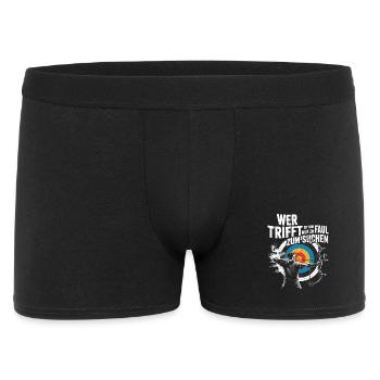 Archery design for archers and courses - Men's Boxer Shorts - black - Front