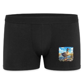 Ducks Duck - Men's Boxer Shorts - black - Front