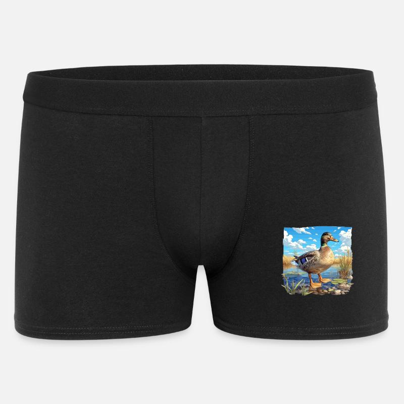 Ducks Duck - Men's Boxer Shorts - black