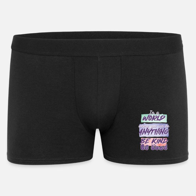 ASL Dolmetscher Gebärdensprache - Männer Boxer Shorts - Schwarz