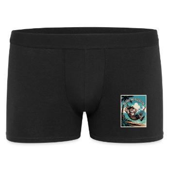 No Ship No Problem - Men's Boxer Shorts - black - Front