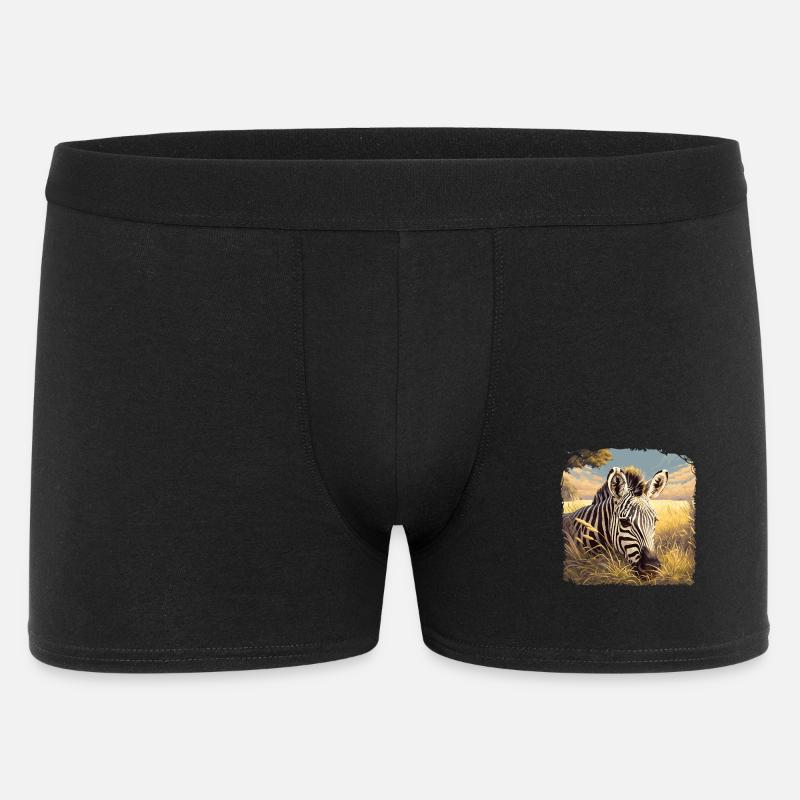 Zebras Zebra - Men's Boxer Shorts - black