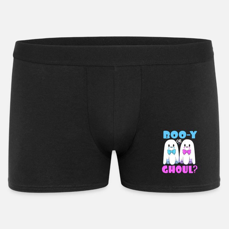 Gender Reveal Halloween Werdende Mutter - Männer Boxer Shorts - Schwarz