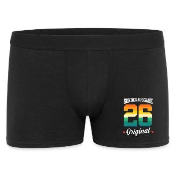26 Birthday - Men's Boxer Shorts - black - Front