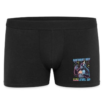 Birthday Gamer VR - Männer Boxer Shorts - Schwarz - Vorne