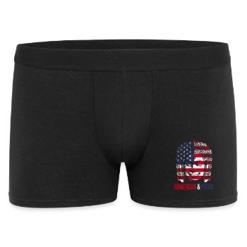 Cambodge Cambodgien, Khmérican & Fier - Boxer Homme - noir - Devant