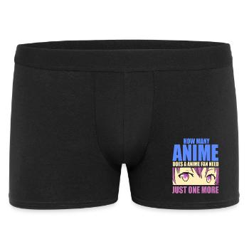 Anime Manga Otaku Kawaii Japon Cosplay Bande dessinée - Boxer Homme - noir - Devant