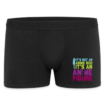 Anime Manga Otaku Kawaii Japan Cosplay Comic - Männer Boxer Shorts - Schwarz - Vorne