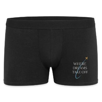 Flight Instructor Cfi Pilot Aviation Instructor - Men's Boxer Shorts - black - Front