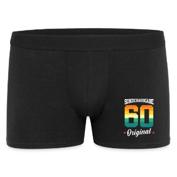 60 Birthday - Men's Boxer Shorts - black - Front