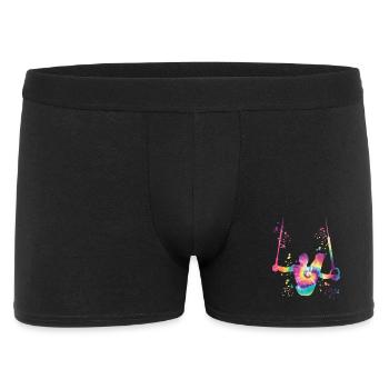 Artistic Gymnastics Rings Artistic Gymnastics - Men's Boxer Shorts - black - Front