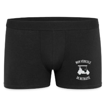 My Retired Golf Humor Vehicle - Men's Boxer Shorts - black - Front