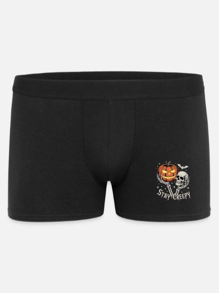 Restez effrayant, restez effrayant Thème d’Halloween - Boxer Homme - noir