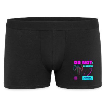 Ne pas DÉRANGER - Mission de jeu - Boxer Homme - noir - Devant